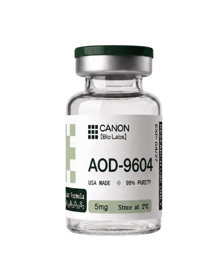AOD-9604 vial and packaging