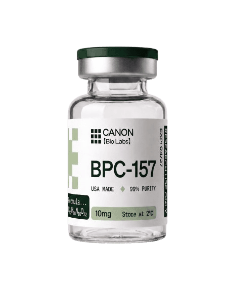 BPC-157 vial and packaging