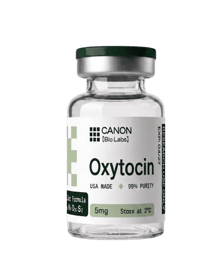 Oxytocin vial and packaging