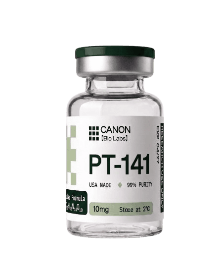 PT-141 vial and packaging
