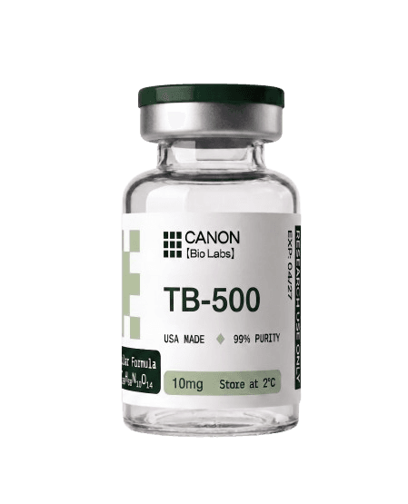 TB-500 vial and packaging