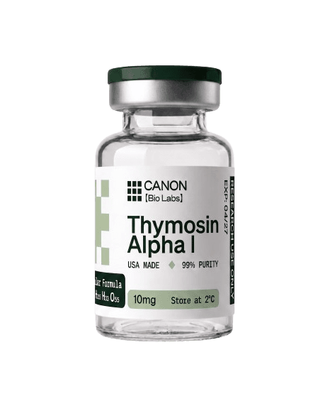 Thymosin Alpha 1 vial and packaging